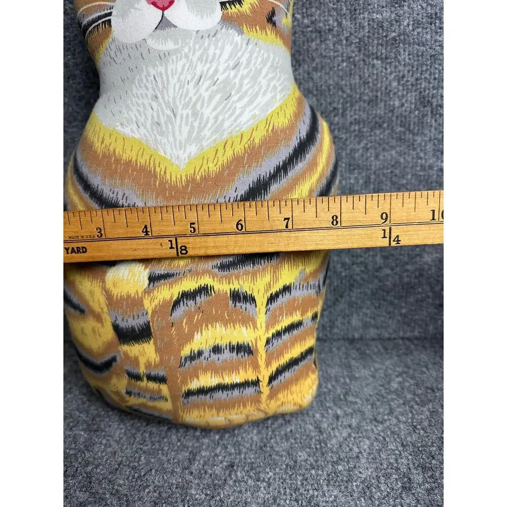 Vintage cat pillow